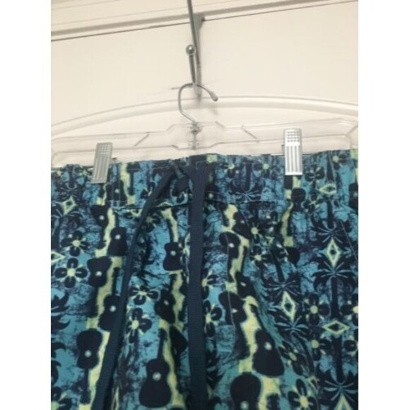 Paradise Shores Men's Graphic Print Swim Board Shorts Size Small Multicolor - Picture 2 of 7